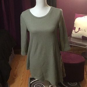 Olive tunic, sz S